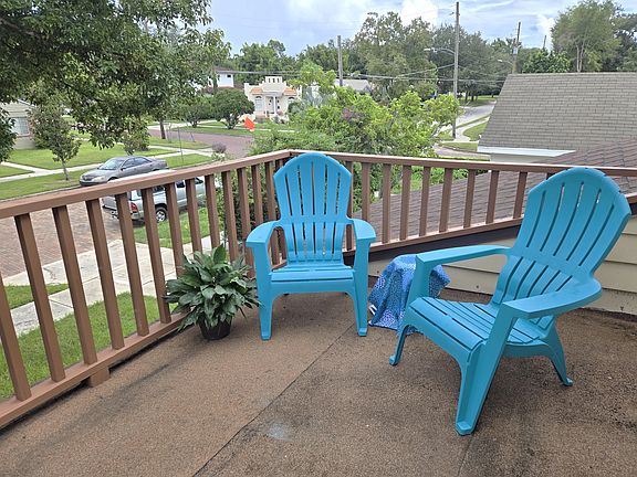 Enjoy brick streets and tree canopy from your private balcony.