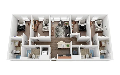 Floor plan The Mitchell Platinum
