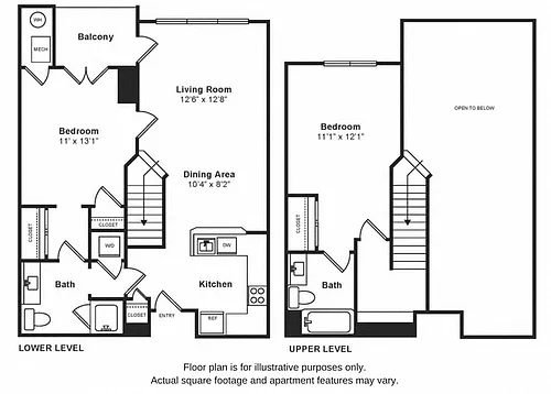 Floor plan Asbury Penthouse