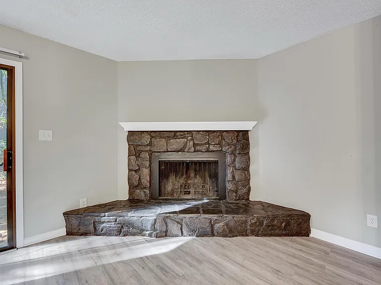 Log burning fireplace for cozy winter nights