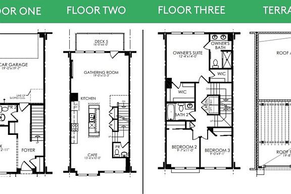 Home Design Layout with Structural Options