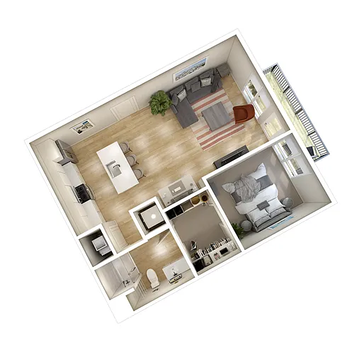 Floor plan Wabash