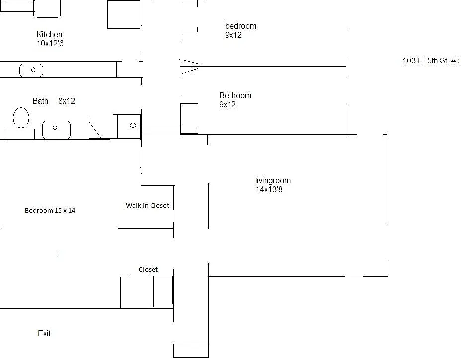 3 bed, 1250 sqft, $1,200 — Photo 2