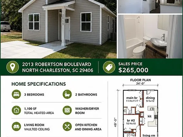 2013 Robertson Blvd, North Charleston, SC 29406