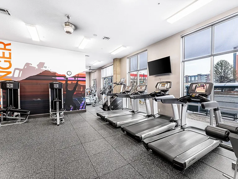 Get your daily dose of cardio in the fitness center