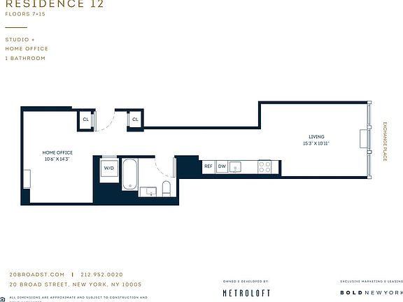 2nd image of 20 Broad St #1512