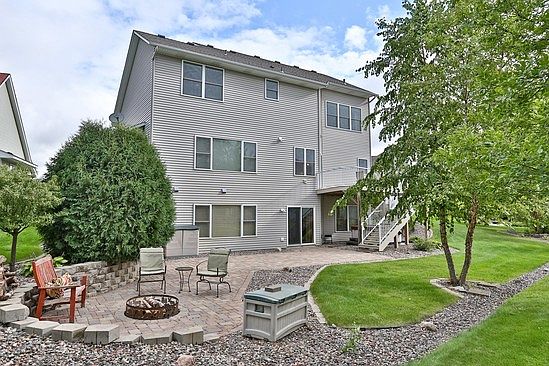 Large patio out back