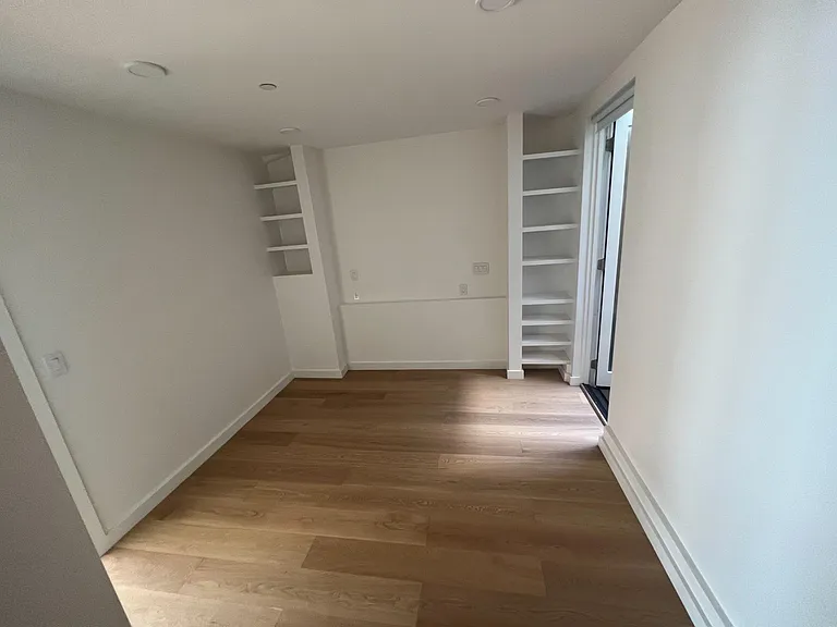 bedroom facing back