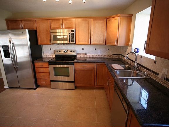 New kitchen includes all stainless appliances