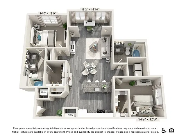 Floor plan B2-S