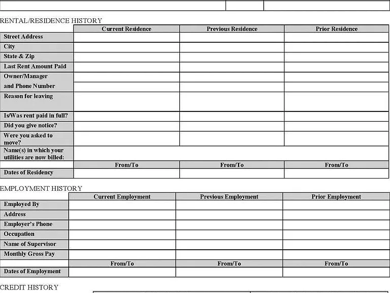 Application Form