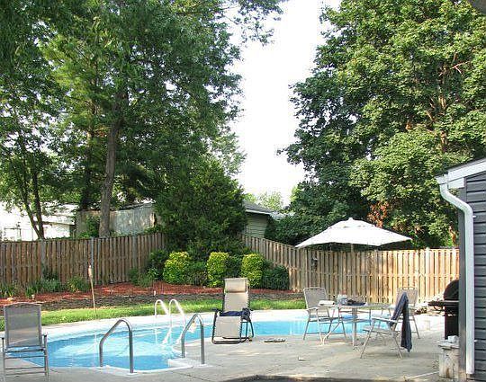 Back Yard with in-ground pool