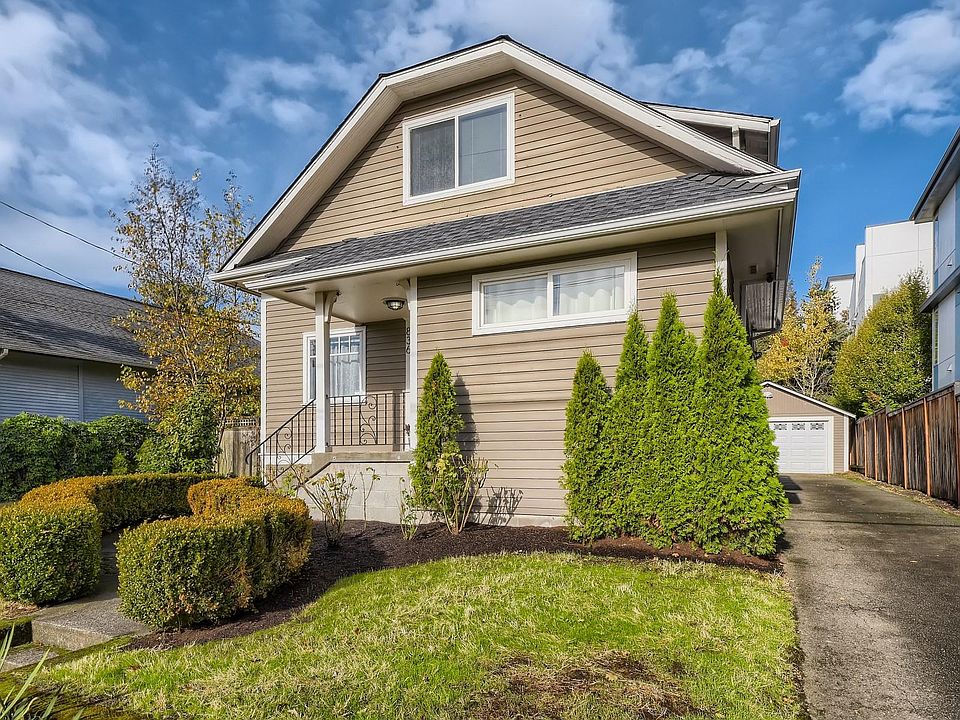 Upstairs #B unit door is up the driveway on the east side of the home. Monthly landscaping included.