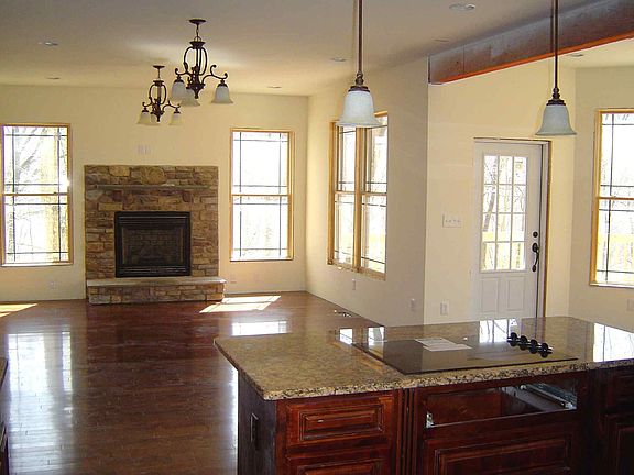 View of Family Room from Kitchen