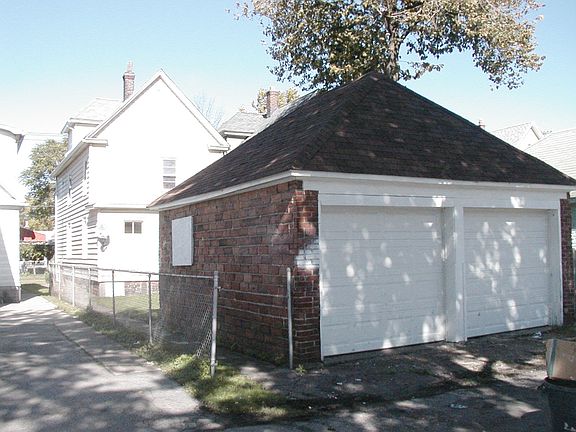 Two car garage-new doors