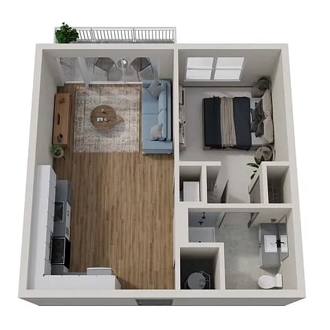 Floor plan A1R