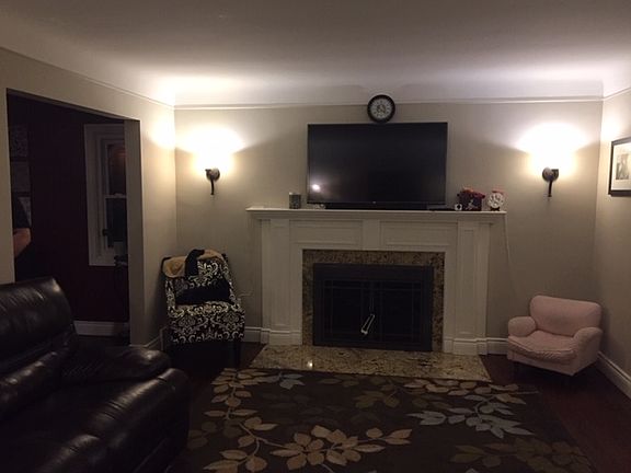 New doors, granite hearth