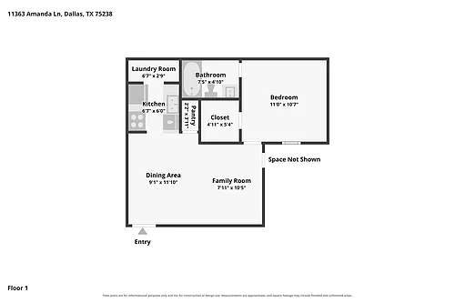 Floor plan A1-R