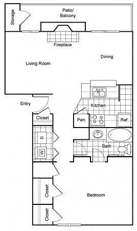 Floor plan A3 - 868