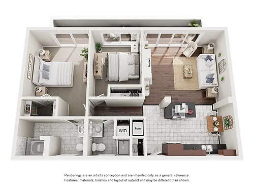 Floor plan B2