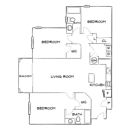 Floor plan Design 3A