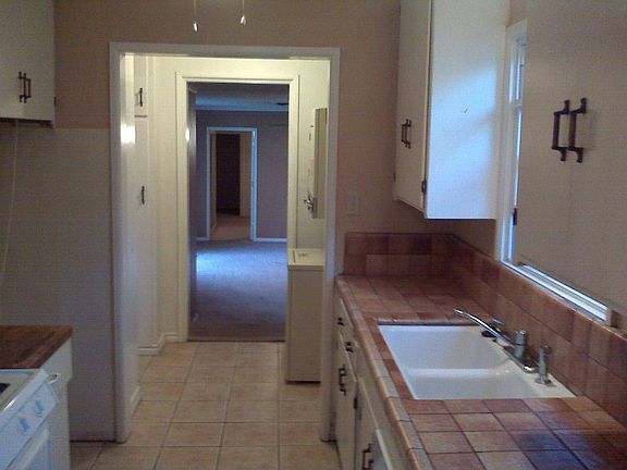 Kitchen and hallway