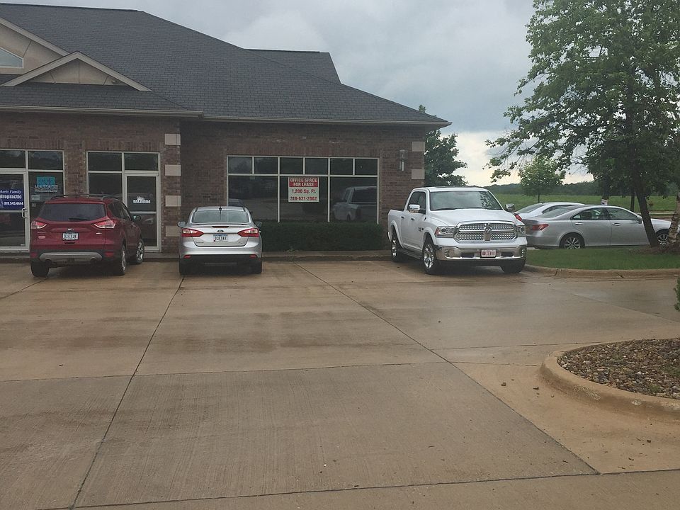 entrance and parking lot