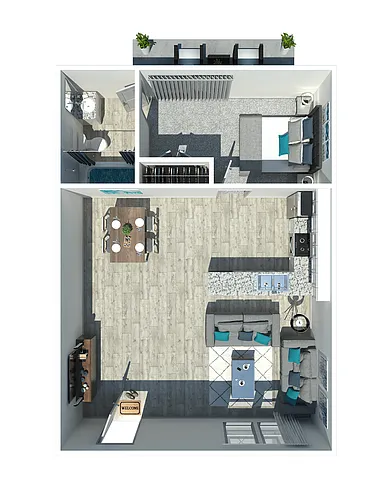 Floor plan The Jetty