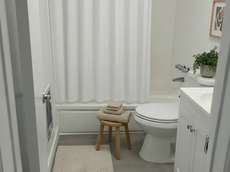 Full bathroom with tub/shower
