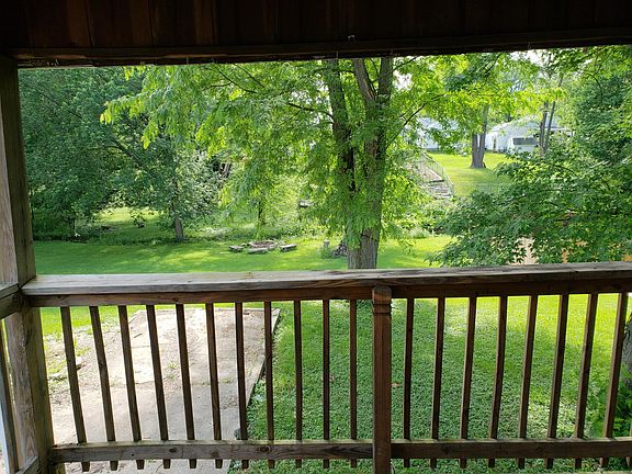 View of back yard