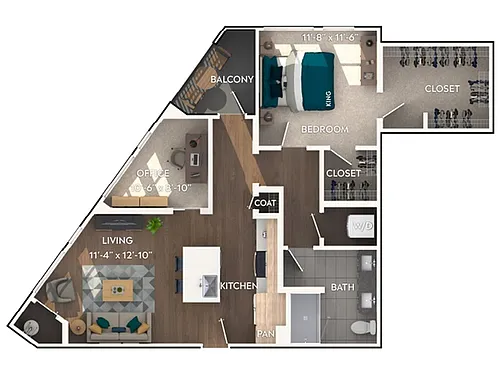 Floor plan A5D