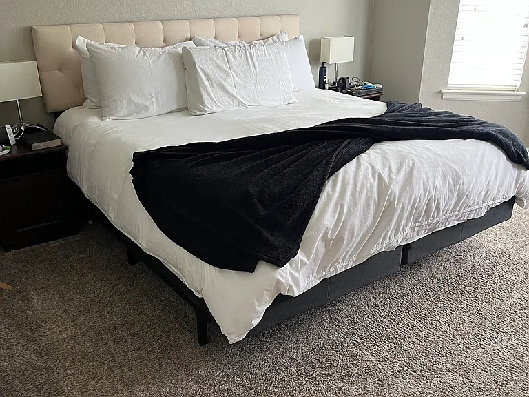 Master bedroom (king sized bed)