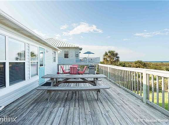 You'll fall in love with our beachfront deck!