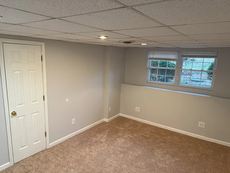 Basement Bedroom #4 with closet