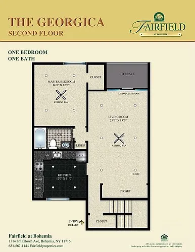 Floor plan The Georgica