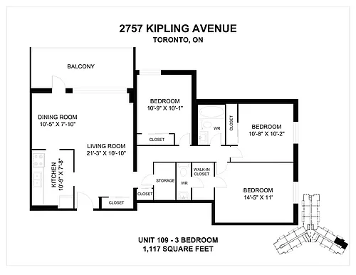 Floor plan 1009