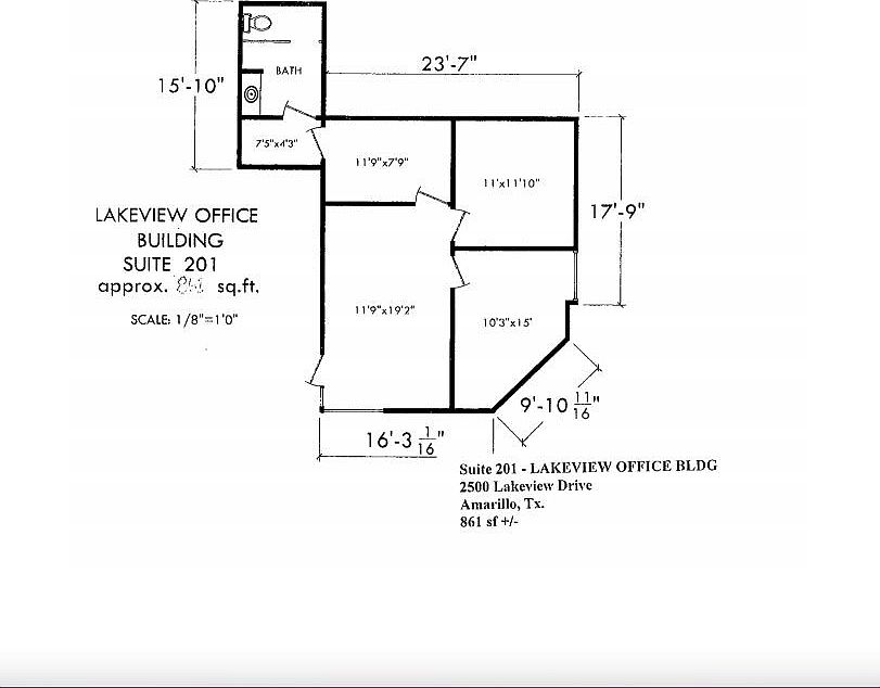 2nd image of 2505 Lakeview Dr Suite 201