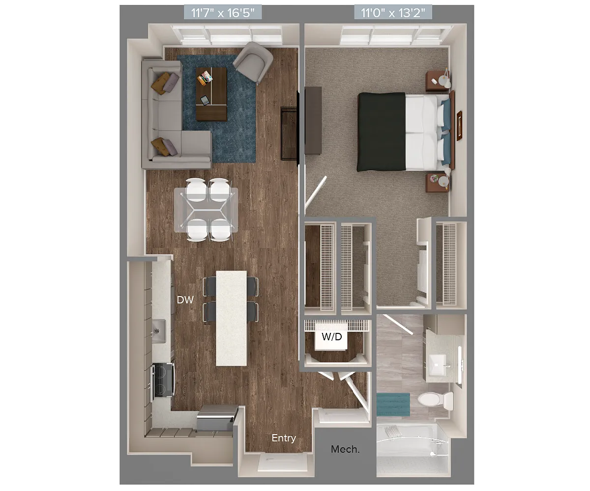 Floor plan A2-702sf-up