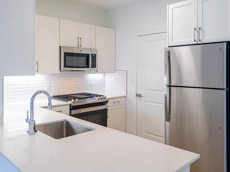 Kitchen with Stainless Steel Appliances