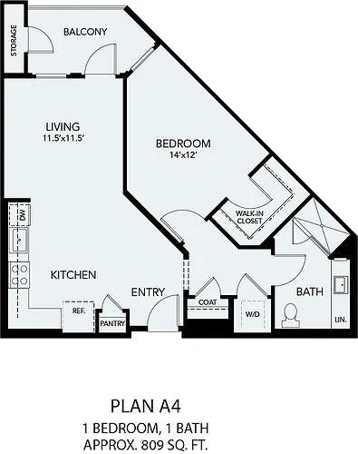 Floor plan A4