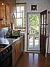 Kitchen with Door to Deck