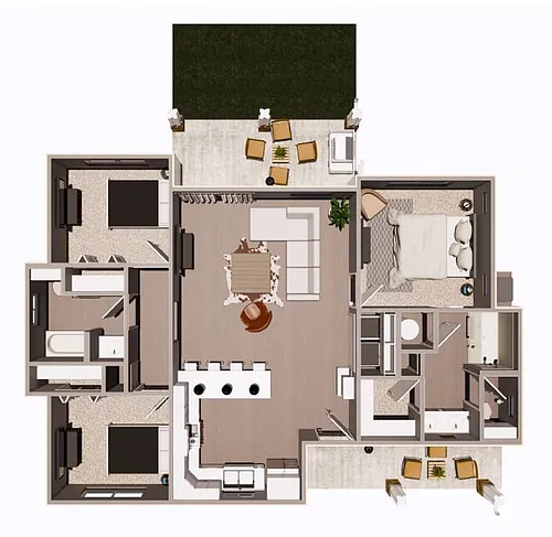 Floor plan C
