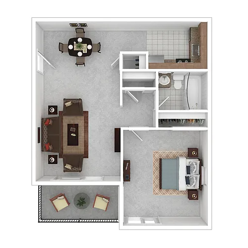 Floor plan Cambridge