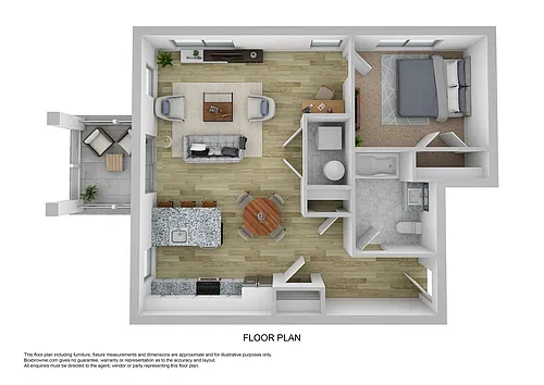 Floor plan Cousins Island