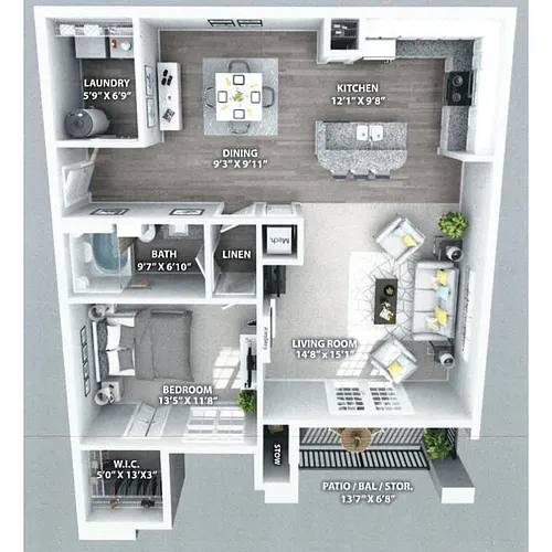 Floor plan Sugar Maple