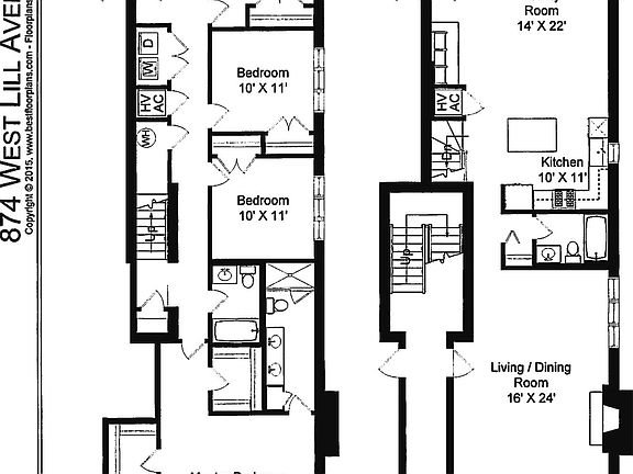 2nd image of 874 W Lill Ave #1B
