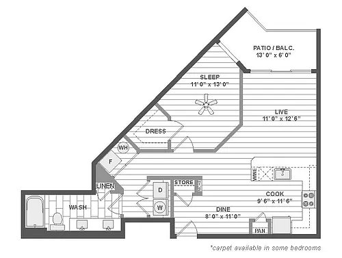 Floor plan A4C