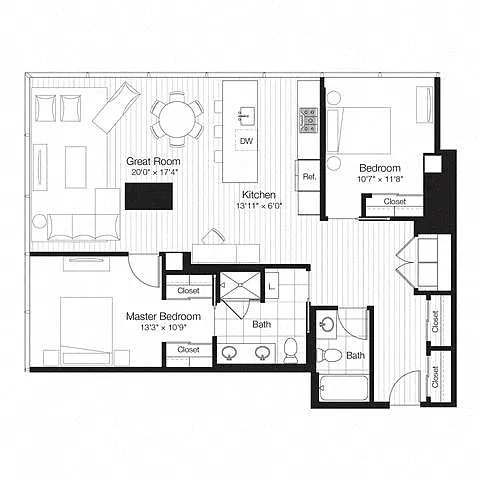 Floor plan Tower 06