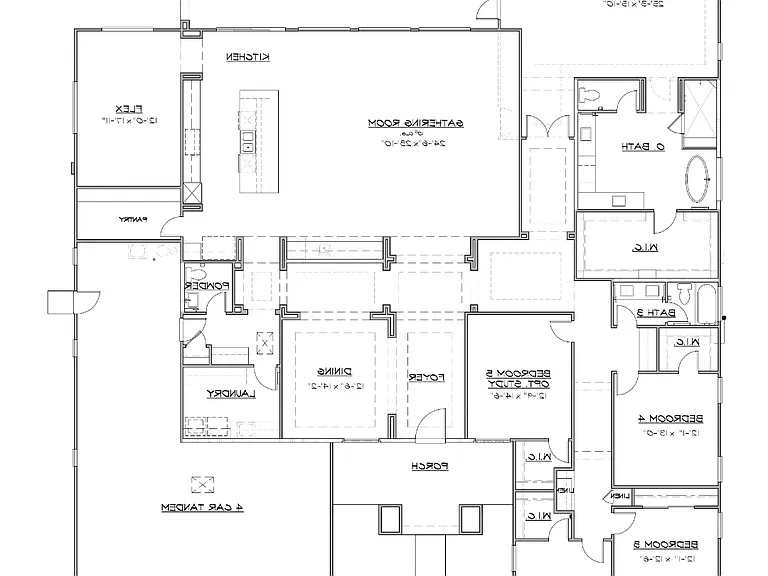FLOOR PLAN 4223 Sq Ft
LARGE LOT
EXTRA LARGE POOL