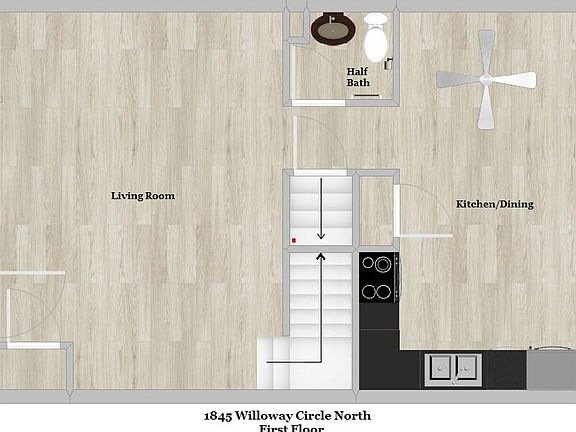 Floor Plan - First Floor